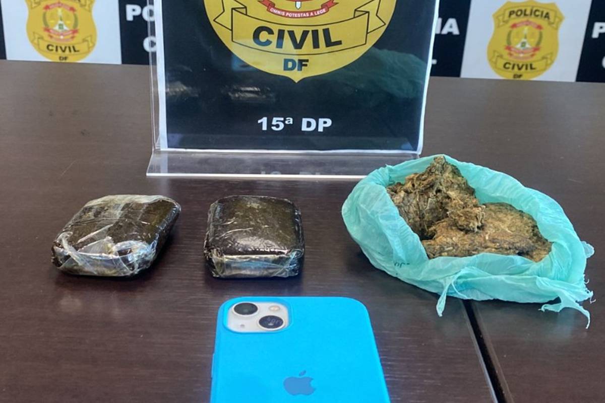 Traficante é flagrado fazendo delivery de “drogas gourmet” no DF