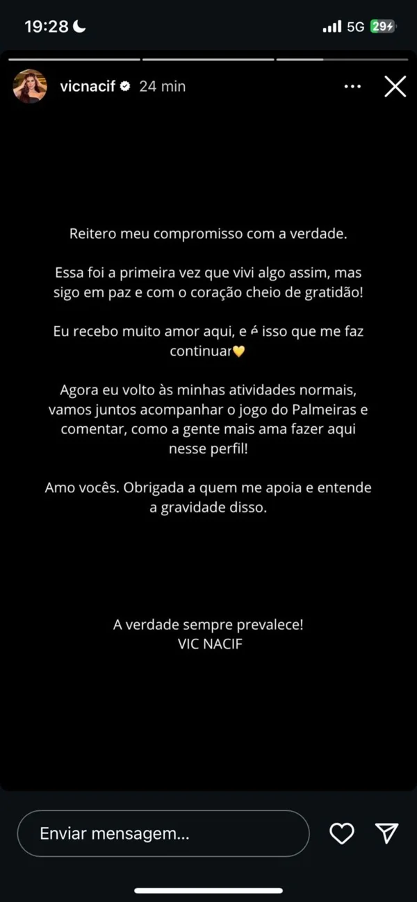 Influenciadora revela ameaças de morte por suposto caso com Hulk; veja