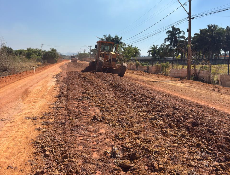 Estradas rurais de Ceilândia recebem manutenção preventiva para enfrentar período chuvoso