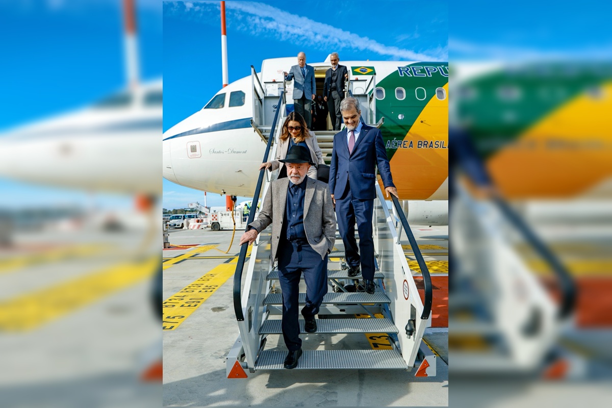 Lula chega à Itália para evento da ONU e encontro com o papa Leão XIV