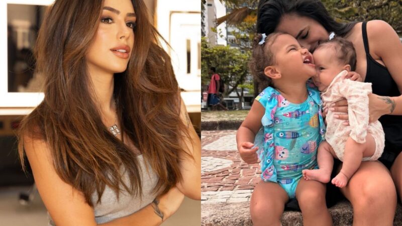 Bruna Biancardi desabafa sobre as 2 filhas doentes ao mesmo tempo