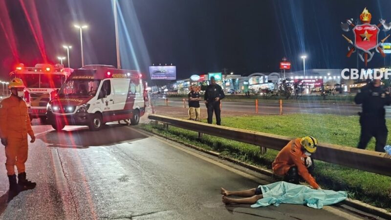 Jovem morre atropelado ao tentar atravessar a BR-020