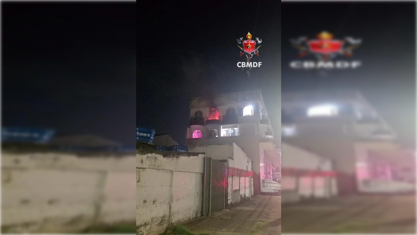 Dois animais de estimação são resgatados de incêndio em apartamento