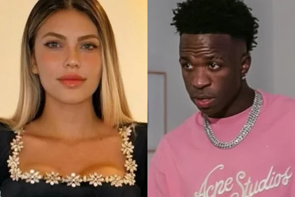 Modelo que expôs prints de Vini Jr. manda indireta ao jogador