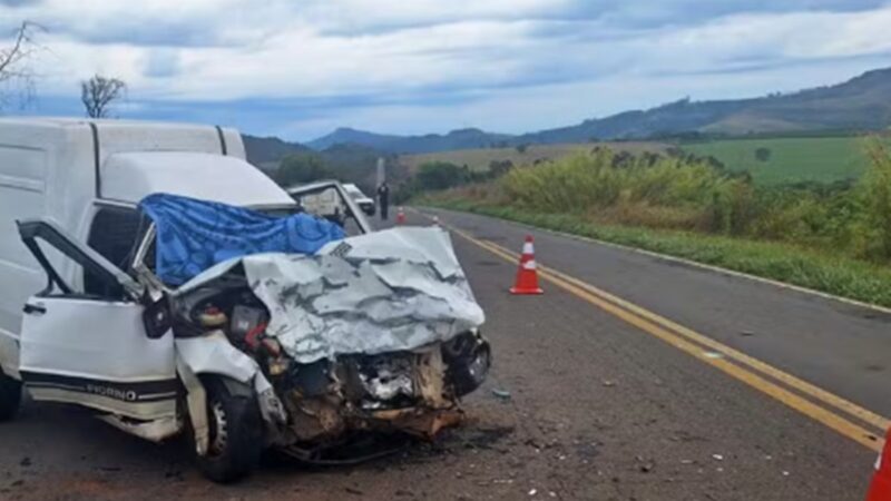 Motorista de 22 anos morre após colisão frontal na MGC-265