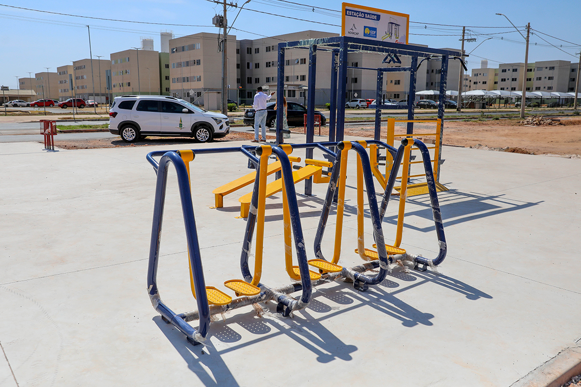 Itapoã Parque ganha novos espaços públicos para lazer, encontros e atividade física