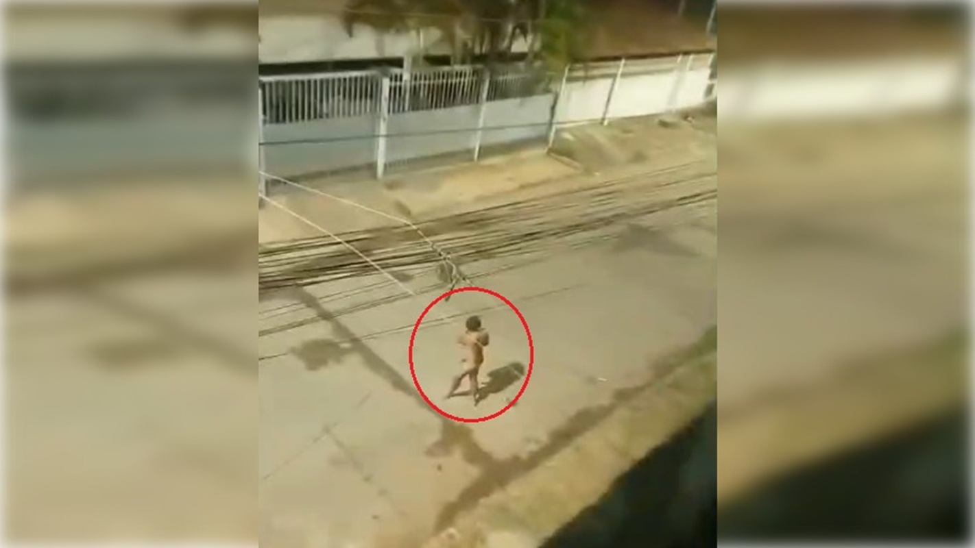 Vídeo: “peladão misterioso” aparece nas madrugadas e assusta moradores