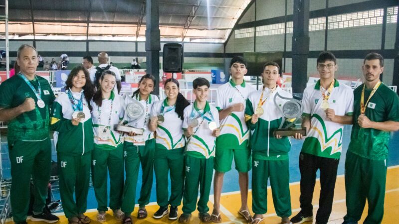 DF é destaque no karatê e garante o segundo lugar geral na série ouro nos JEBs 2025