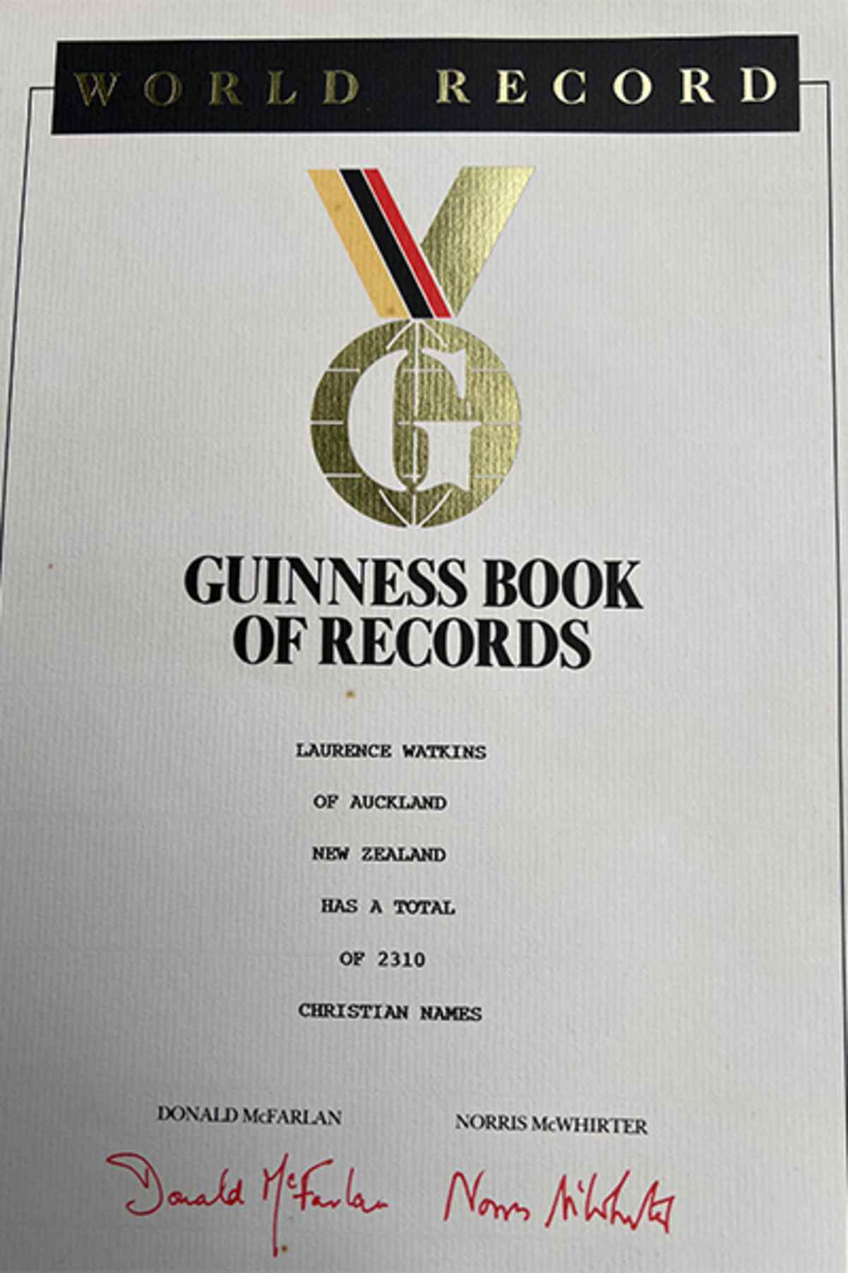 Justiça autoriza homem a registrar o próprio nome com 2 mil palavras