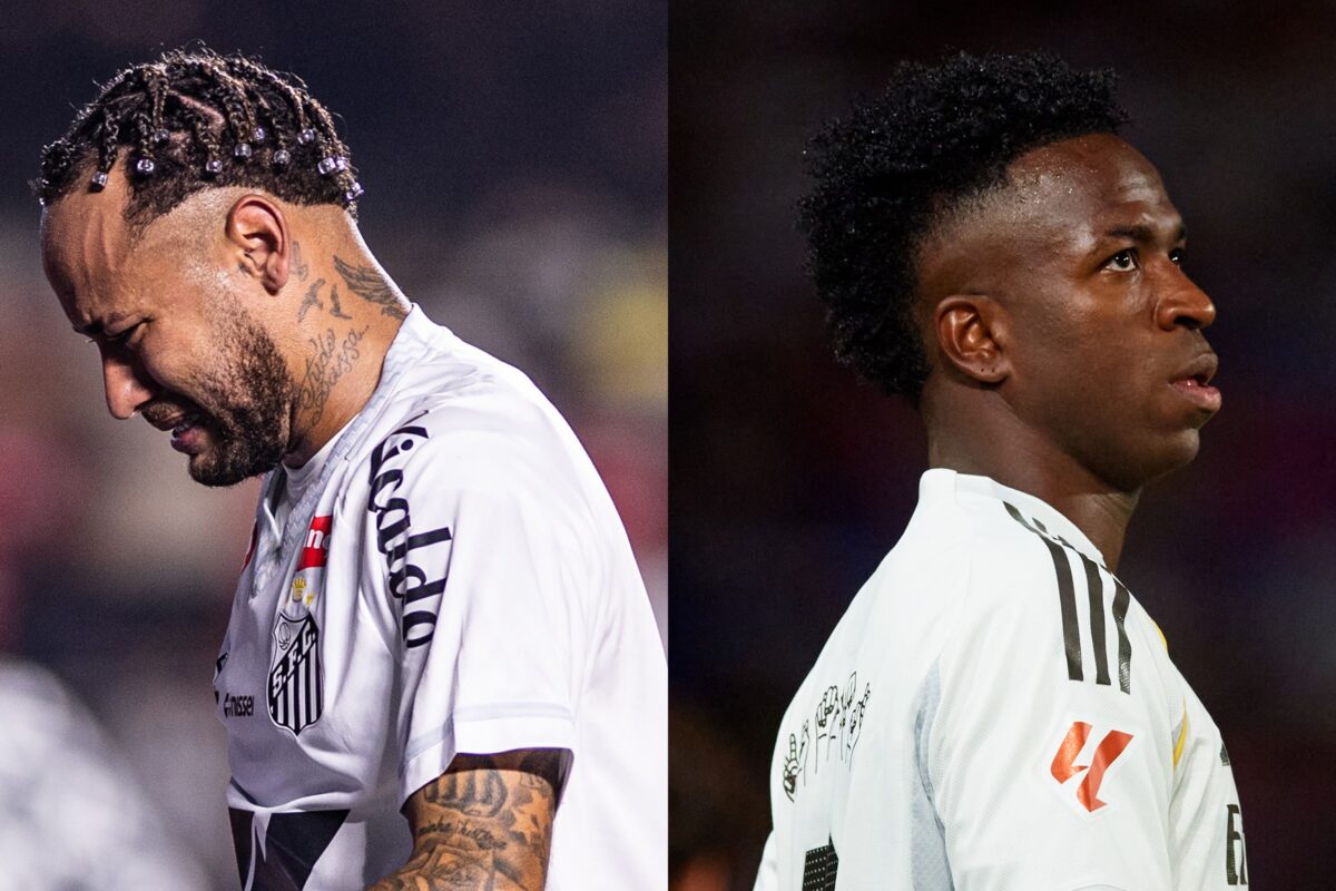 Neymar curte vídeo que o exalta e coloca acima de Vini Jr.