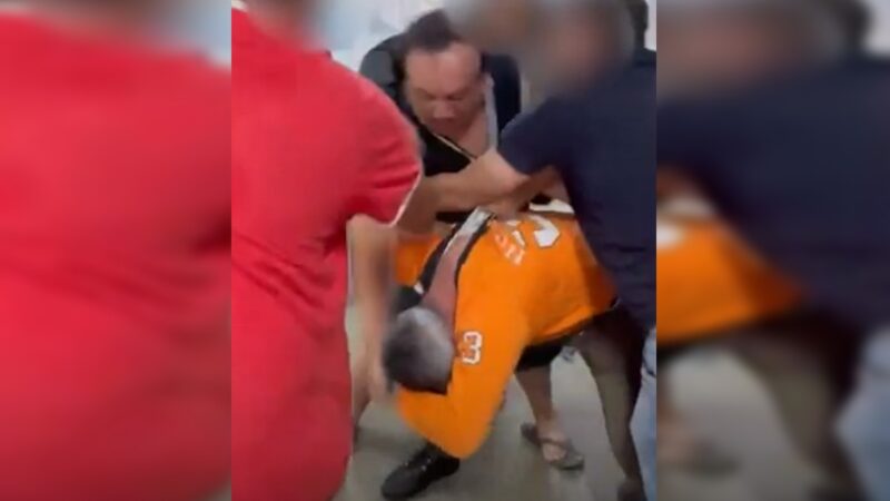 Antes de socar professor, pai de aluna xingou docente: “Filho da puta”