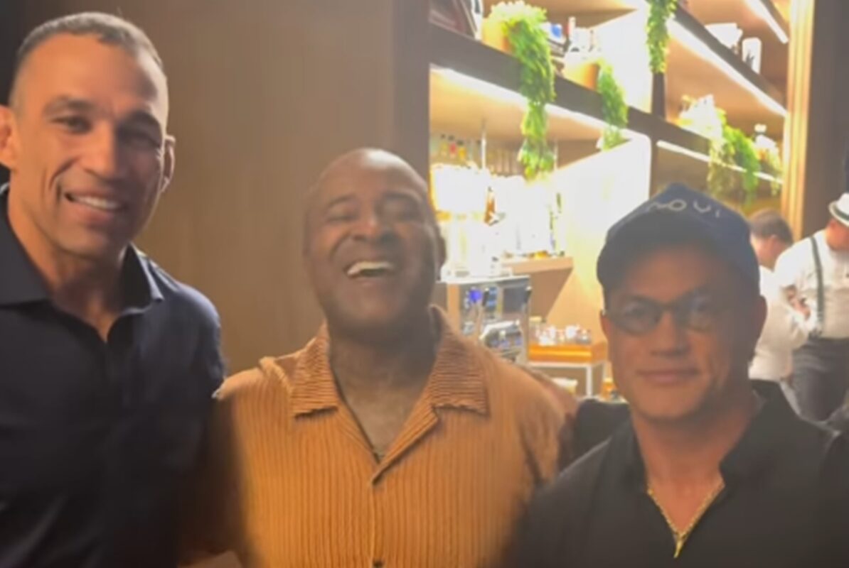 Popó e Werdum se reencontram após briga generalizada. Veja vídeo