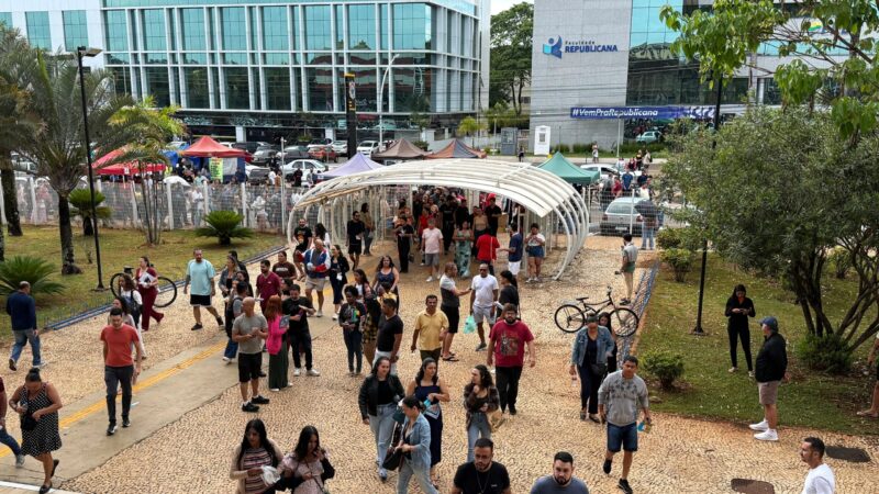 Provas para seleção de professores substitutos da rede pública movimentou o domingo (19) no DF