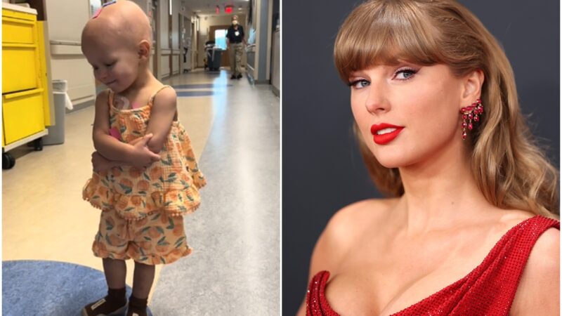 Taylor Swift emociona mãe de bebê com câncer com doação: “Minha amiga”