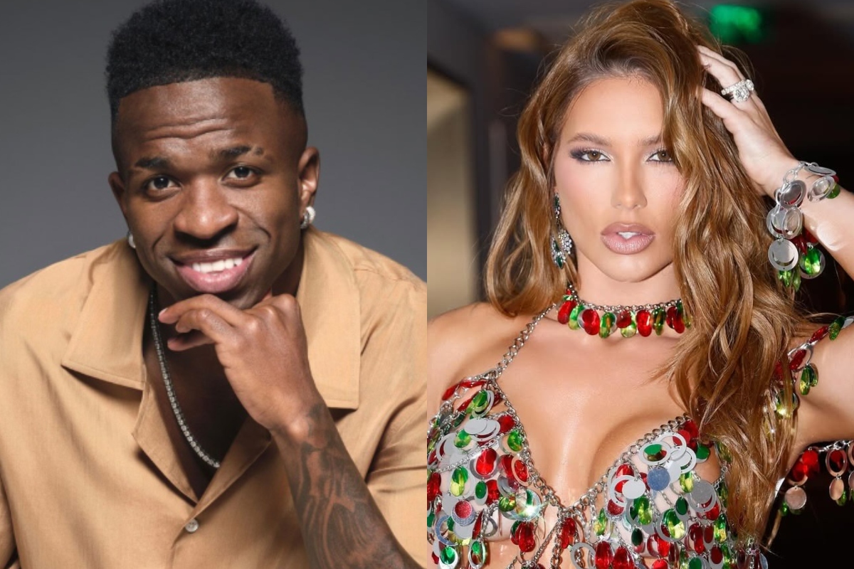 Vini Jr. surpreende Virginia com presentes em Madri