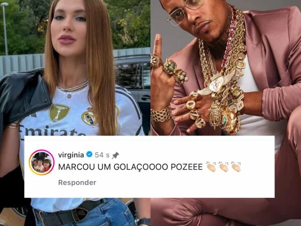 Virginia rebate provocação de MC Poze após gol de Vini Jr.