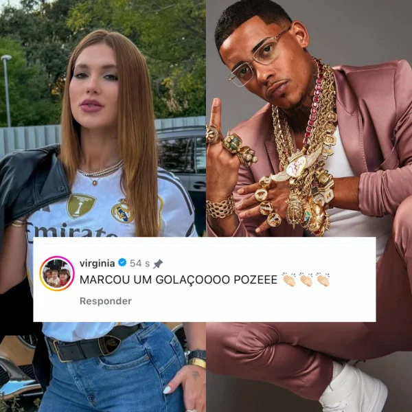 Virginia rebate provocação de MC Poze após gol de Vini Jr.