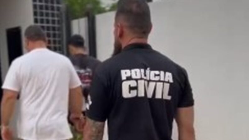 polícia prende homem por ameaça