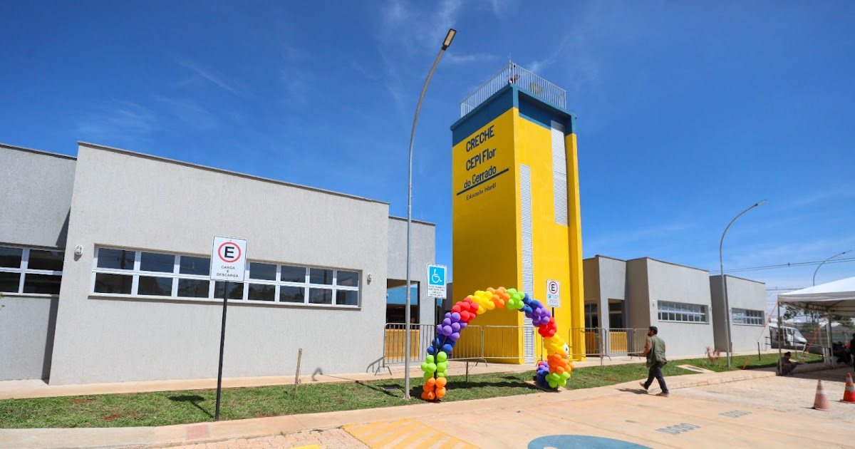 Governo do Distrito Federal (GDF) inaugurou o primeiro Centro de Ensino da Primeira Infância (CEPI) no bairro Jardins Mangueiral.