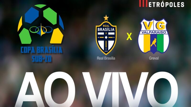 Copa Brasília Sub-20: veja Real Brasília x Greval ao vivo com imagens