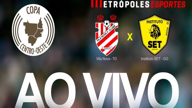 Copa Centro-Oeste de Futsal: assista Vila Nova/TO x Instituto SET/GO
