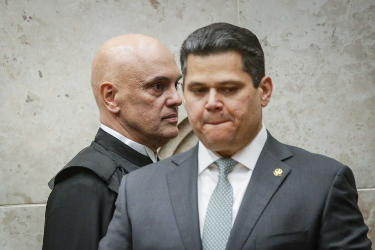Moraes vai ao Senado falar com Alcolumbre sobre segurança pública