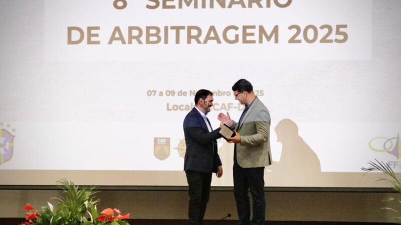 CBF realiza 8º seminário de arbitragem no Distrito Federal