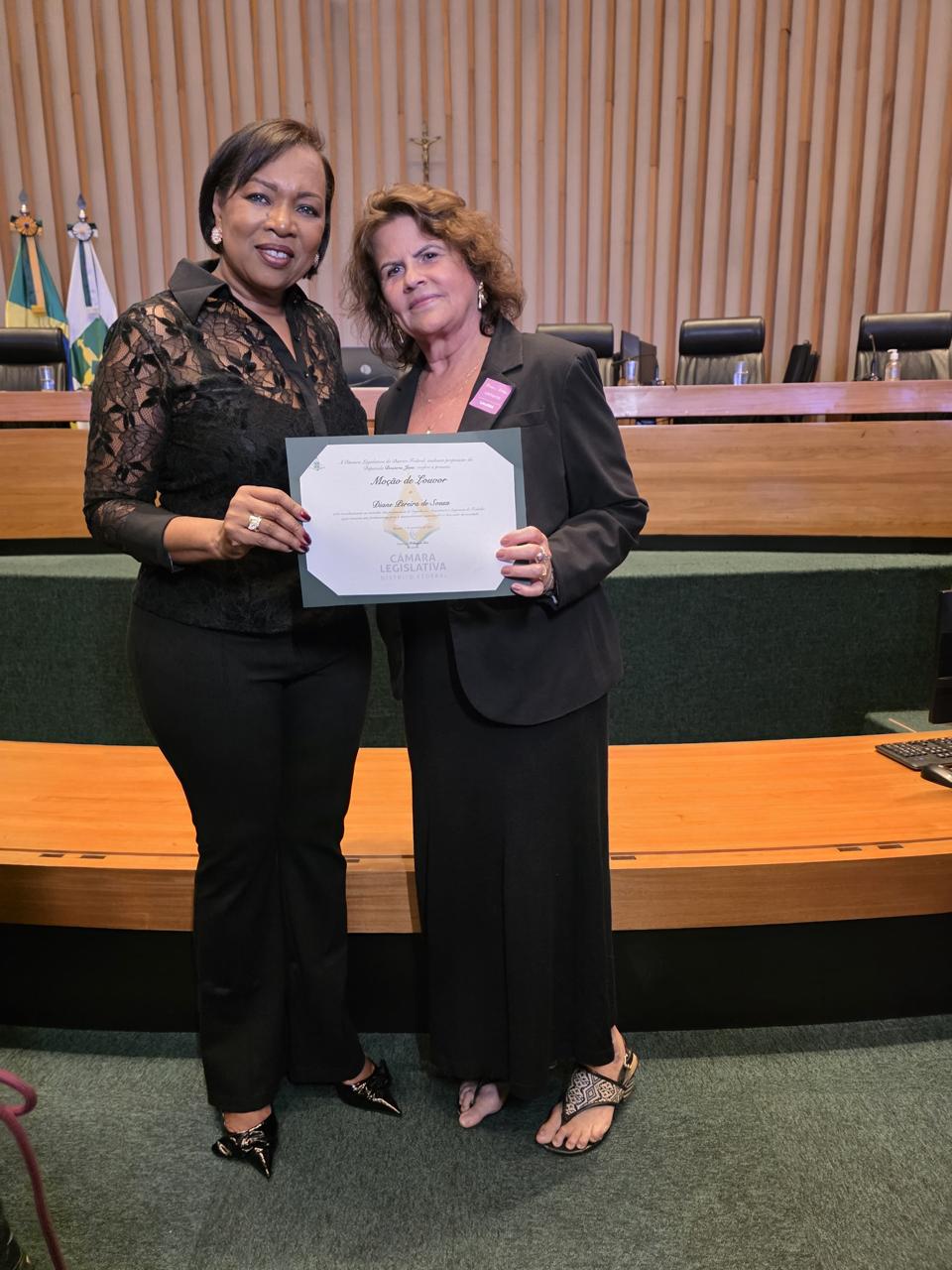 CLDF homenageia engenheiros, arquitetos e técnicos de segurança do trabalho em sessão solene proposta pela deputada Doutora Jane