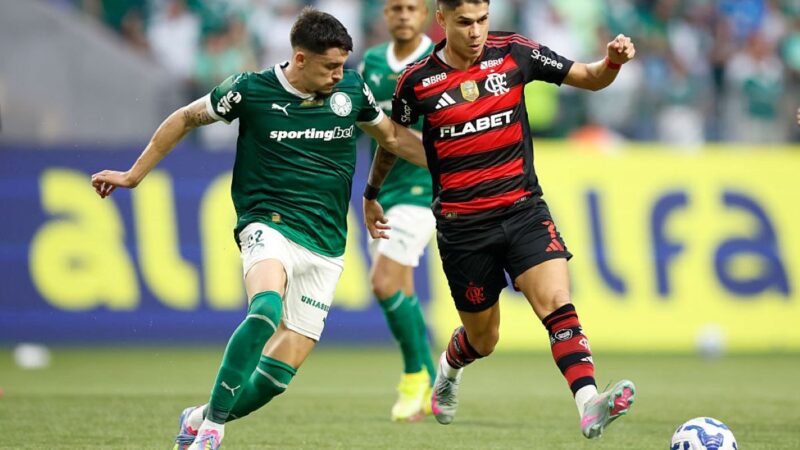 Conmebol define uniformes de Palmeiras e Flamengo