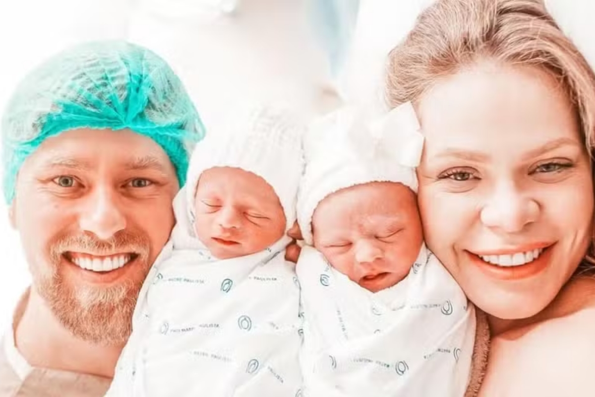 Paulinha Leite celebra alta hospitalar do filho após parto prematuro