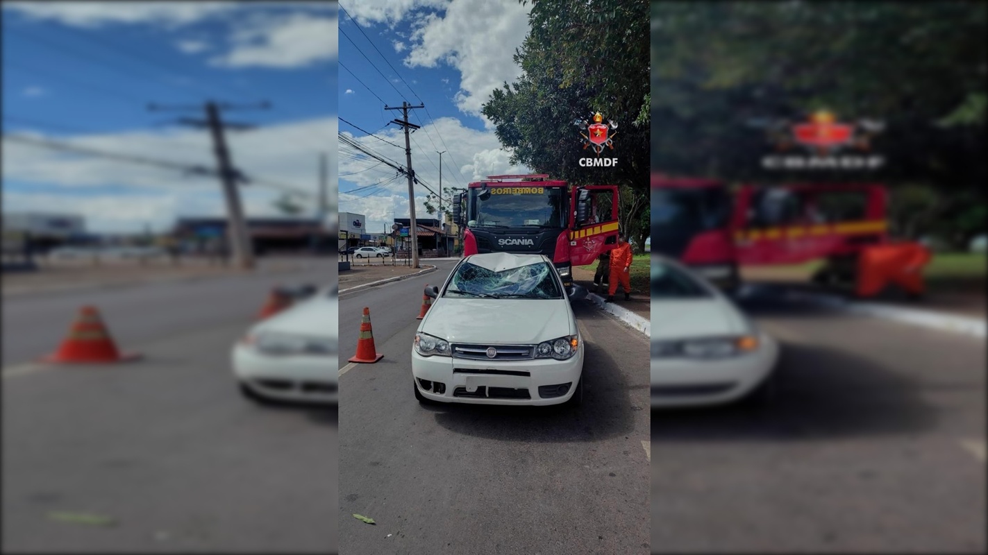 Bêbado, homem é atropelado ao atravessar rua fora da faixa de pedestre