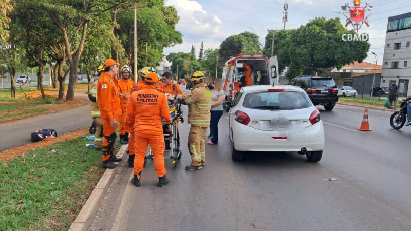 Homem é atropelado ao tentar atravessar pista em Taguatinga