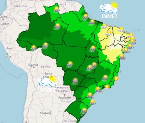 Chuva ou sol? Veja previsão para o primeiro dia de aplicação do Enem