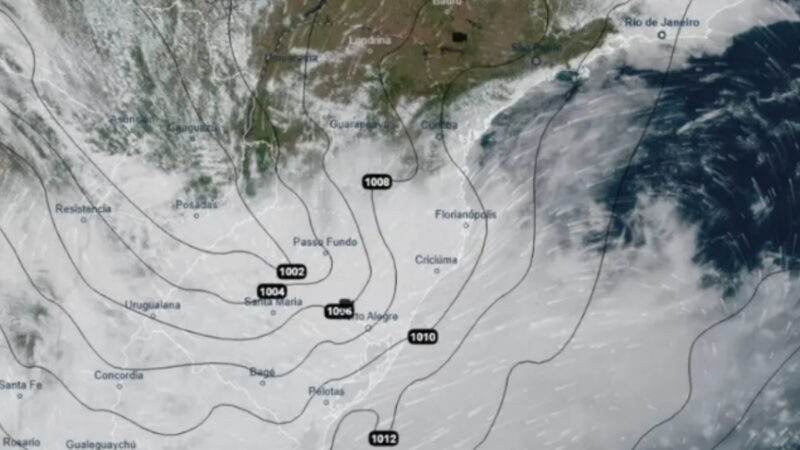 Saiba o que é ciclone extratropical que deixa SC em alerta vemelho