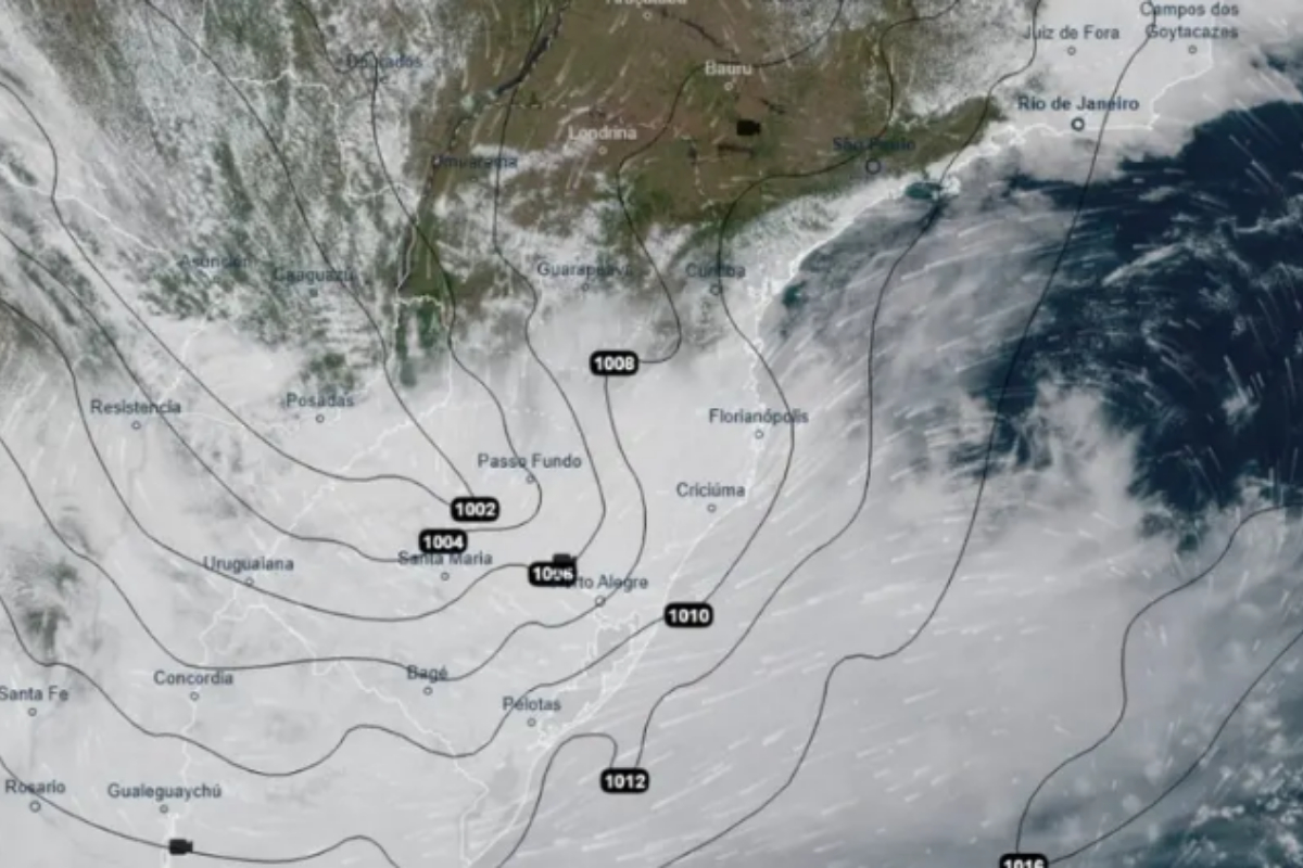 Saiba o que é ciclone extratropical que deixa SC em alerta vemelho