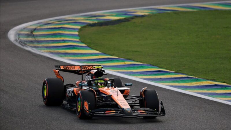 GP de São Paulo: Lando Norris é pole; Bortoleto larga nos boxes