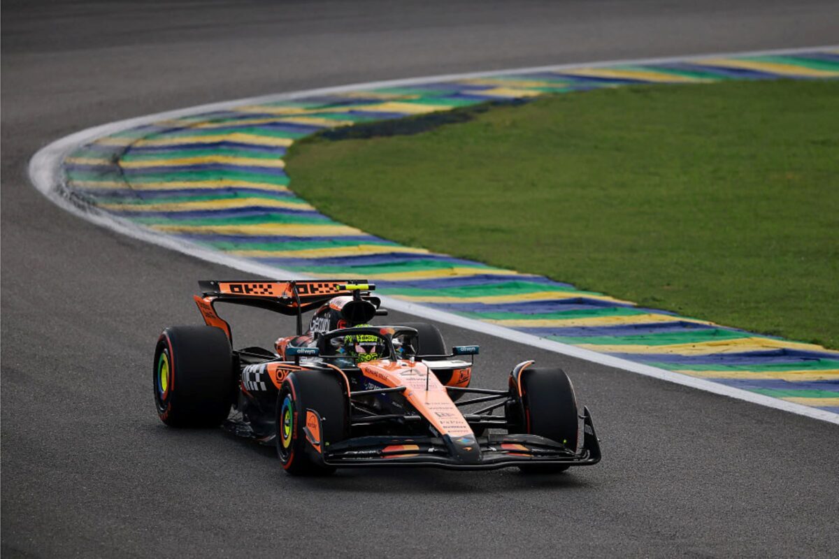 GP de São Paulo: Lando Norris é pole; Bortoleto larga nos boxes