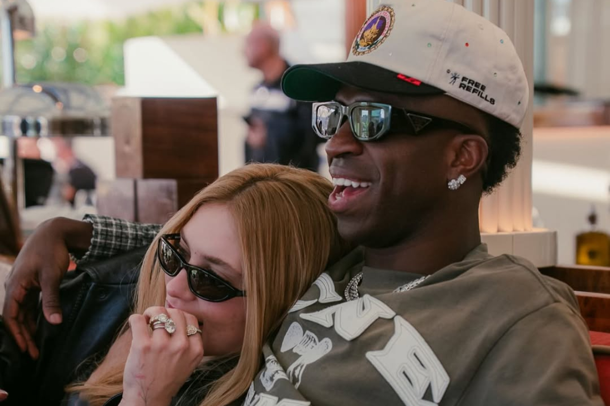 Virginia publica recado apaixonado para Vini Jr.: “Vontade absurda”