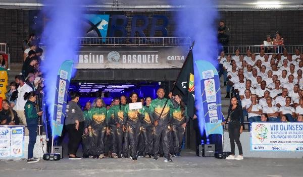 Policiais legislativos representam a CLDF nas Olimpíadas da Segurança Pública do DF