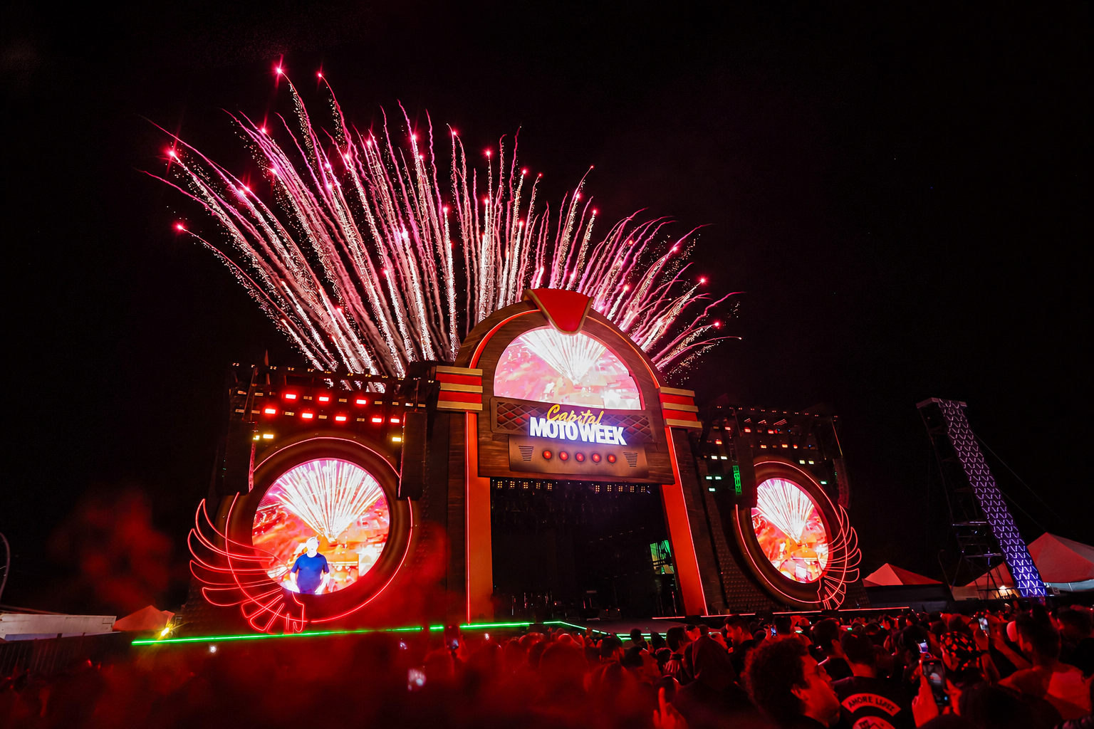 Capital Moto Week chega à maior edição da história com 100 shows e grande público