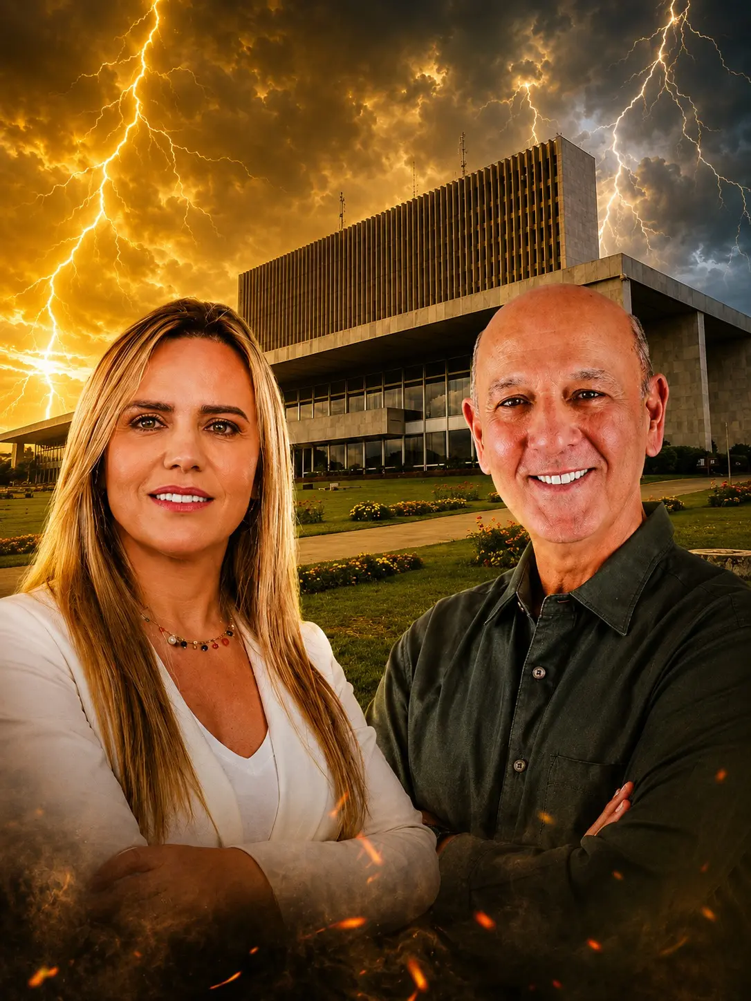 Pesquisa aponta possível segundo turno entre Celina Leão e Arruda na disputa pelo GDF